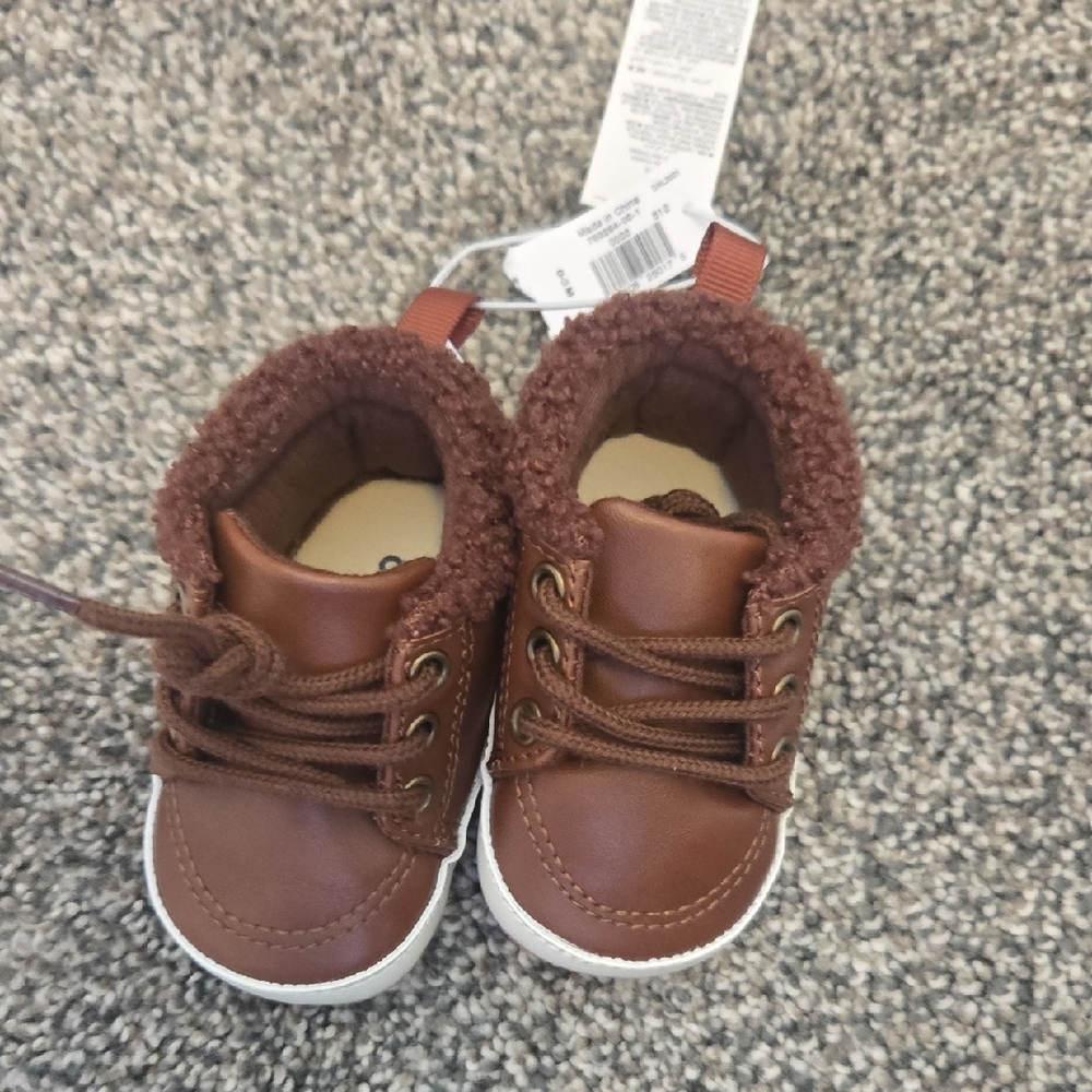Cozy Brown Baby Boots